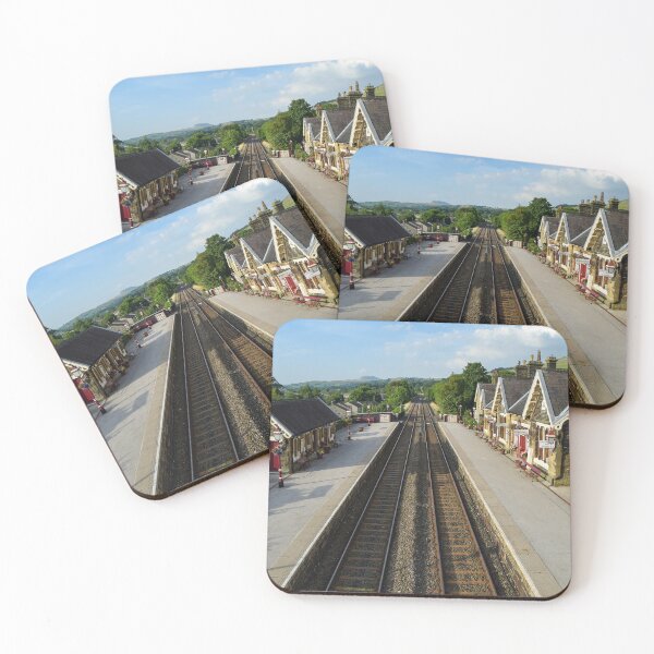 Item preview, Historic Settle Railway Station in the Yorkshire Dales designed and sold by ArtworkNorth.