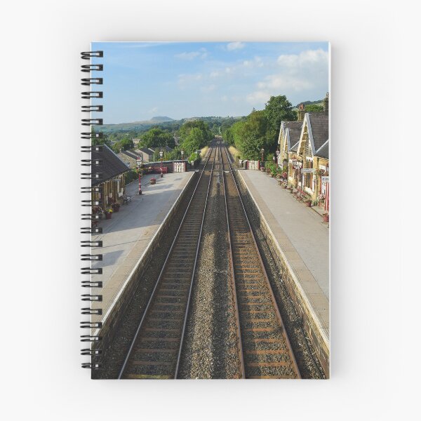Item preview, Historic Settle Railway Station in the Yorkshire Dales designed and sold by ArtworkNorth.