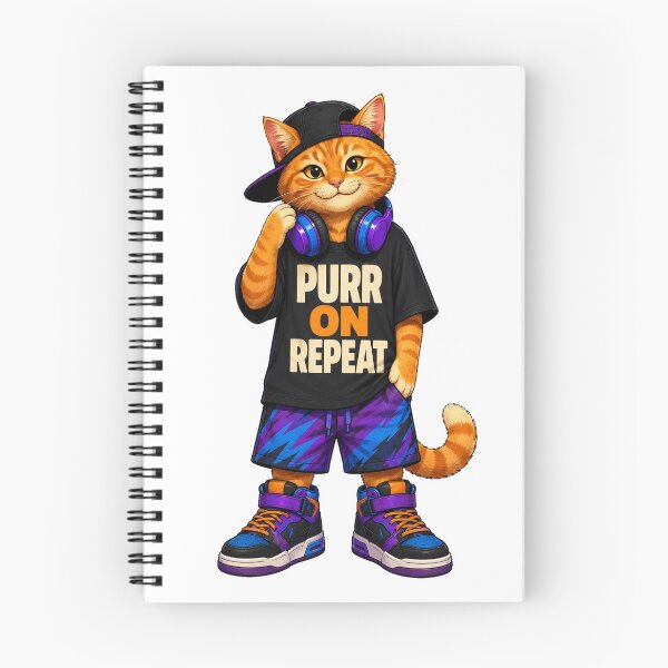 Item preview, Purr on Repeat Enchanted Music Cat designed and sold by Kolibra.