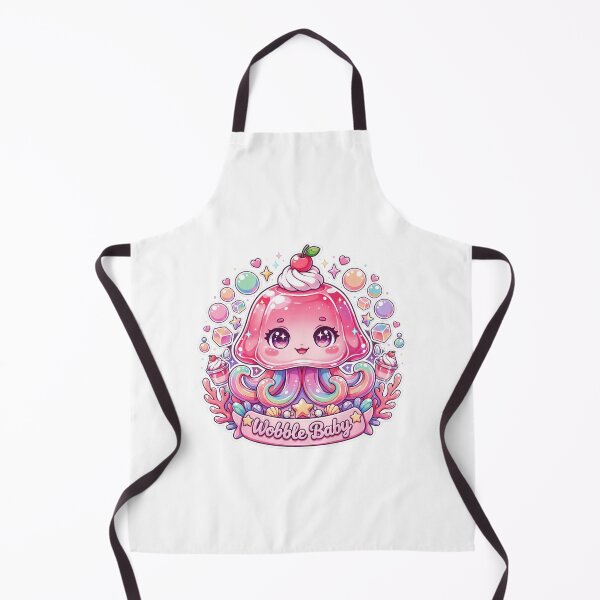 Item preview, Wobble Baby Kawaii Jellyfish T-Shirt – Cute Pastel Ocean Dessert Art for Kawaii Lovers, Soft Girls & Summer Gifts designed and sold by GemBob Creations.