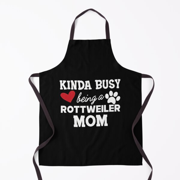Item preview, Kinda Busy Being a Rottweiler Mom Heart Paw Design designed and sold by GiaoCalonas.