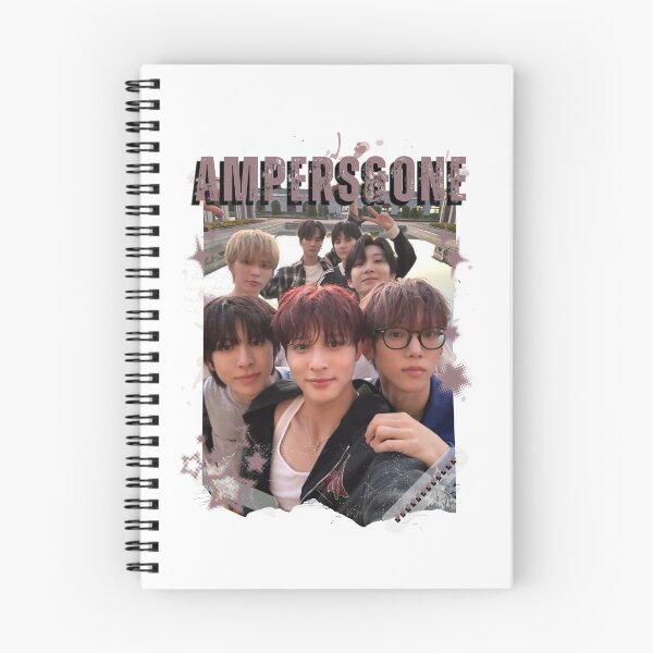 Item preview, AMPERS&ONEe Global KPOP Boy Group Black and White Collage Digital Art Portrait designed and sold by AJUNICE STUDIO.