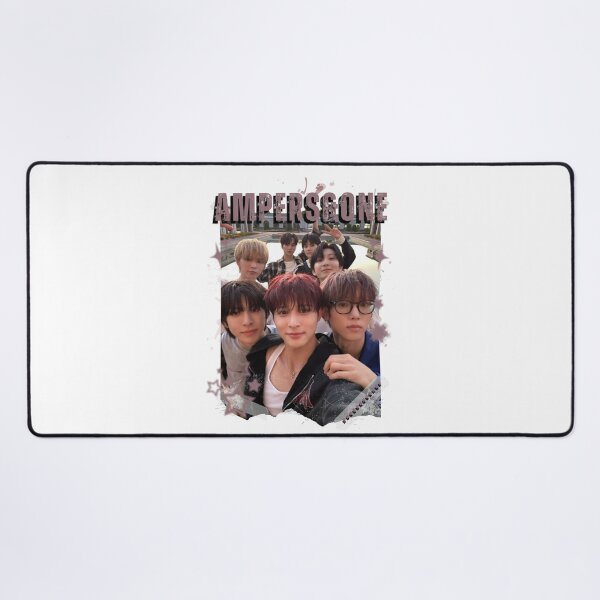 Item preview, AMPERS&ONEe Global KPOP Boy Group Black and White Collage Digital Art Portrait designed and sold by AJUNICE STUDIO.