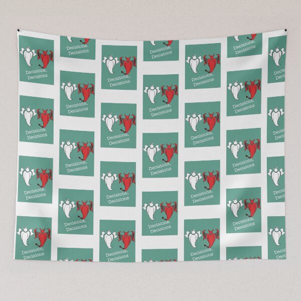 Item preview, Decisions, decisions  designed and sold by Glenbobagins.