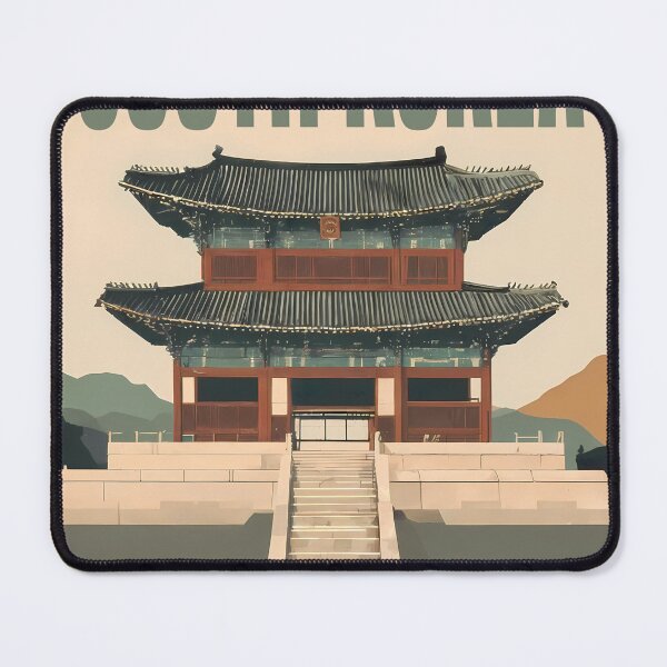 Item preview, Minimal Gyeongbokgung designed and sold by JacksoonLester.