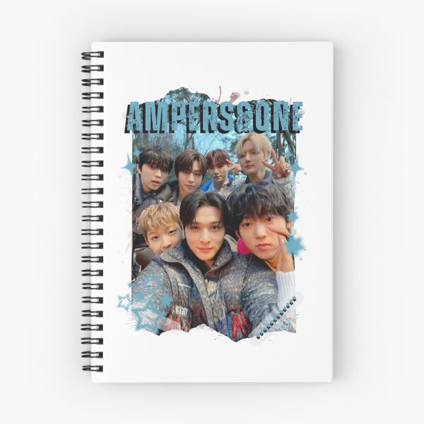 Item preview, AMPERS&ONEe Global KPOP Boy Group Black and White Collage Digital Art Portrait designed and sold by AJUNICE STUDIO.