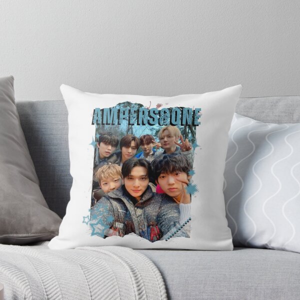 Item preview, AMPERS&ONEe Global KPOP Boy Group Black and White Collage Digital Art Portrait designed and sold by AJUNICE STUDIO.