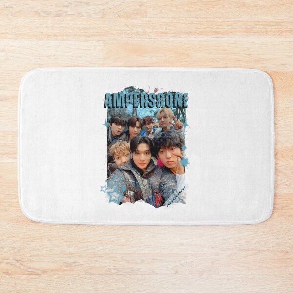 Item preview, AMPERS&ONEe Global KPOP Boy Group Black and White Collage Digital Art Portrait designed and sold by AJUNICE STUDIO.