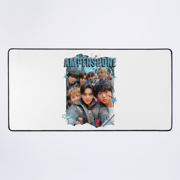 Item preview, AMPERS&ONEe Global KPOP Boy Group Black and White Collage Digital Art Portrait designed and sold by AJUNICE STUDIO.