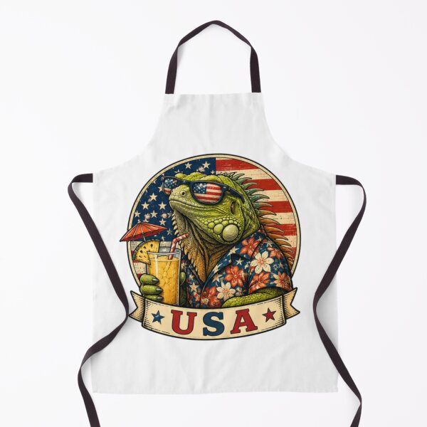 Item preview, Iguana Genial Disfrutando de una Piña Colada designed and sold by JonysCreativeDesigns.