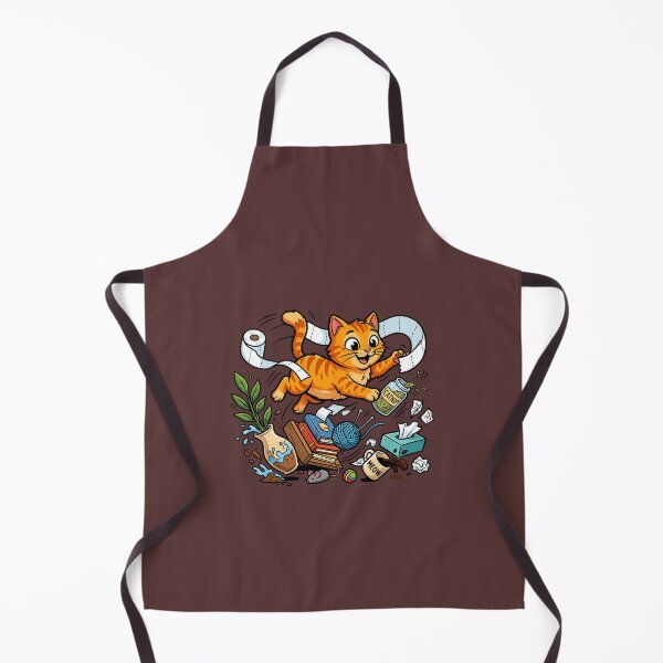Item preview, Orange Cat Chaos designed and sold by TheOctopusArt.