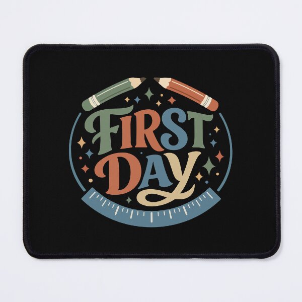 Item preview, First Day Pencils & Ruler – Back to School Gift designed and sold by stylishdzign.