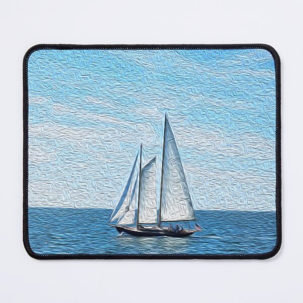 Item preview, Sailboat on the Sea designed and sold by PopPucks.