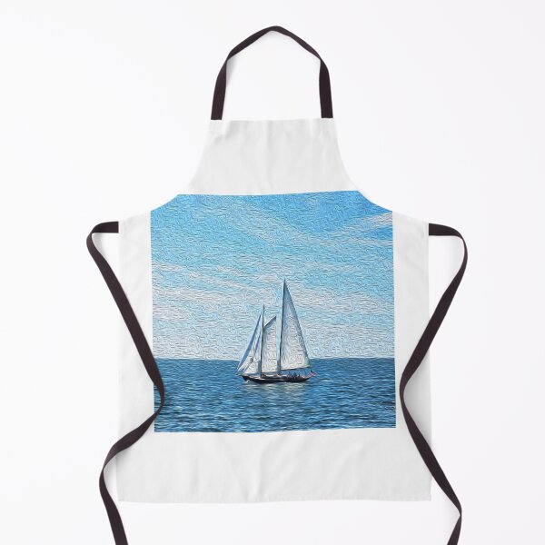 Item preview, Sailboat on the Sea designed and sold by PopPucks.