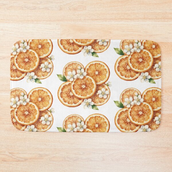 Item preview, christmas orange flowers and slices designed and sold by WildArtIT.