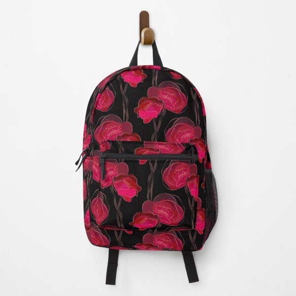 Item preview, Moody Dark Red Poppy Flowers Seamless Pattern designed and sold by chriswo-design.