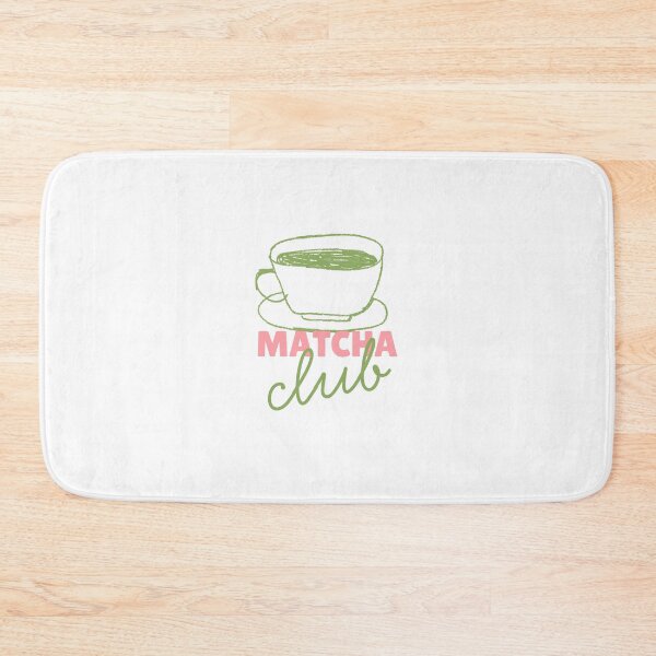 Item preview, matcha club green tea illustration designed and sold by introvertarts.