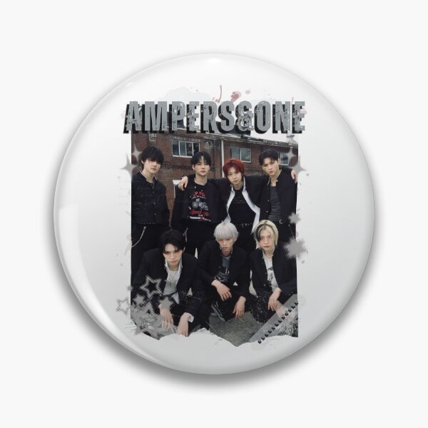 Item preview, AMPERS&ONEe Global KPOP Boy Group Black and White Collage Digital Art Portrait designed and sold by AJUNICE STUDIO.