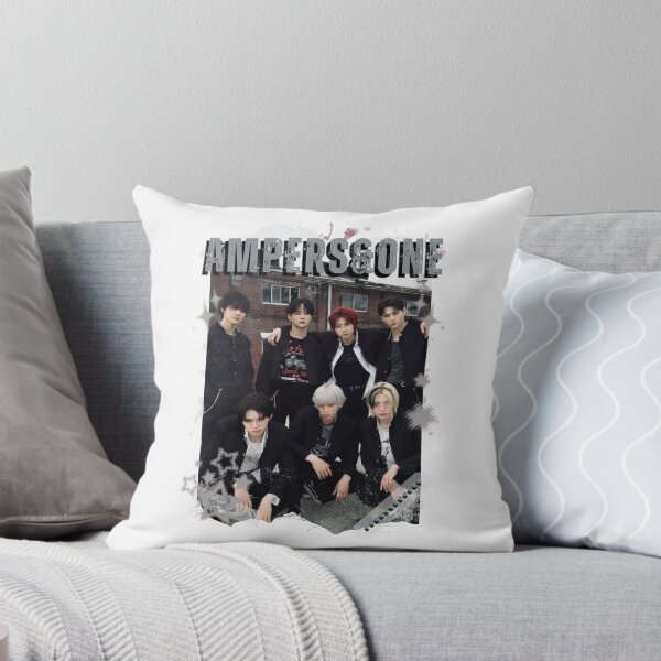 Item preview, AMPERS&ONEe Global KPOP Boy Group Black and White Collage Digital Art Portrait designed and sold by AJUNICE STUDIO.