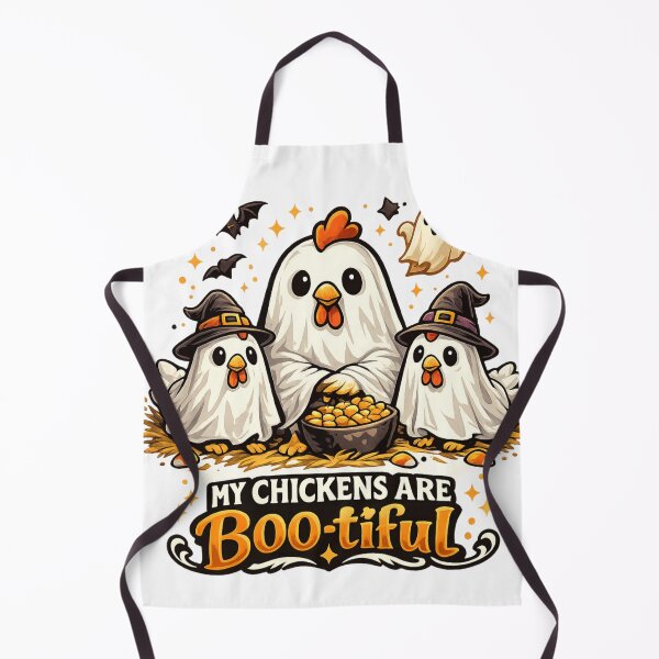 Item preview, My Chickens Are Boo-tiful – Funny Halloween Chicken Shirt | Cute Ghost Chicken Design designed and sold by Ayden World.
