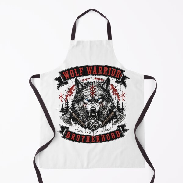 Item preview, Wolf Warrior Brotherhood – Norse Wolf | Viking Berserker designed and sold by Bizon2910.