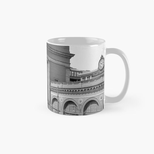 Item preview, North Union Station, Boston - 1905 Train Station black and white vintage fine art photograph designed and sold by Astrid Arkhangelsky.