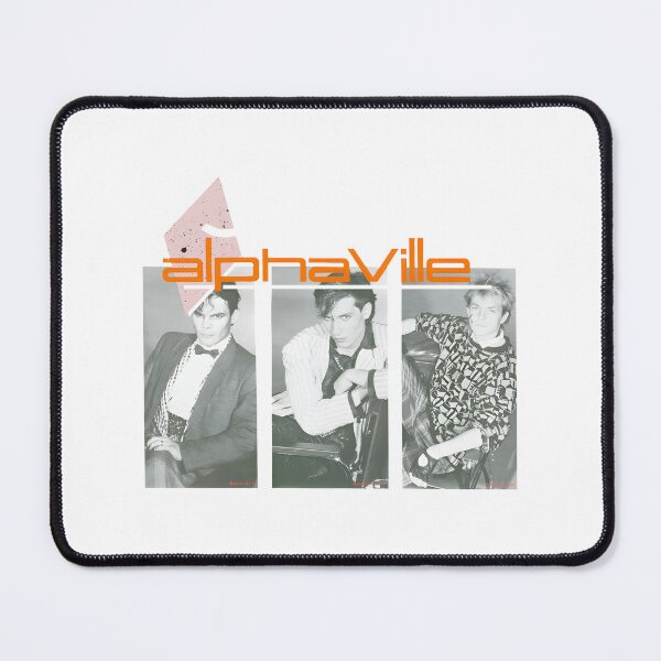 Item preview, Alphaville Band Retro 80S Pop Music Art designed and sold by MURILO RAY.