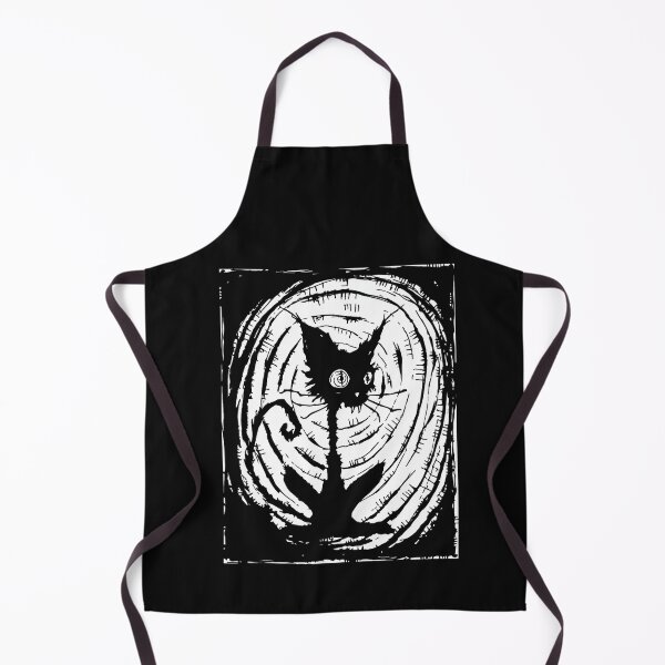 Item preview, Black Cat Lazy Halloween Costume Scary Creepy designed and sold by ChaosColorCo.