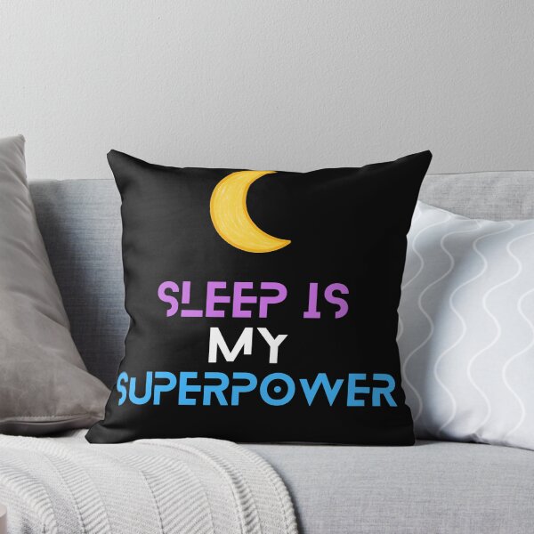 Item preview, Dormir es mi superpoder designed and sold by Mrali9914.