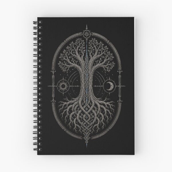 Item preview, Winter Root Crown — Norse Cosmic Tree Emblem designed and sold by OblivionRise.