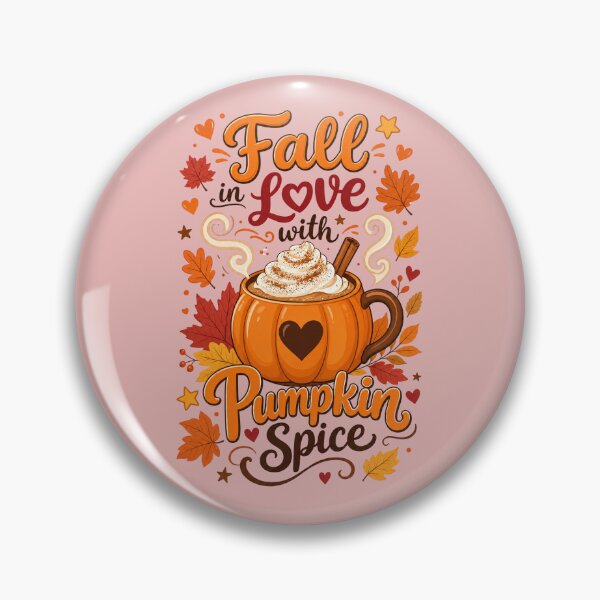 Item preview, Fall in Love with Pumpkin Spice designed and sold by Pixel-Lair.