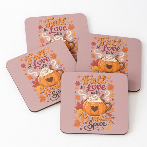 Item preview, Fall in Love with Pumpkin Spice designed and sold by Pixel-Lair.