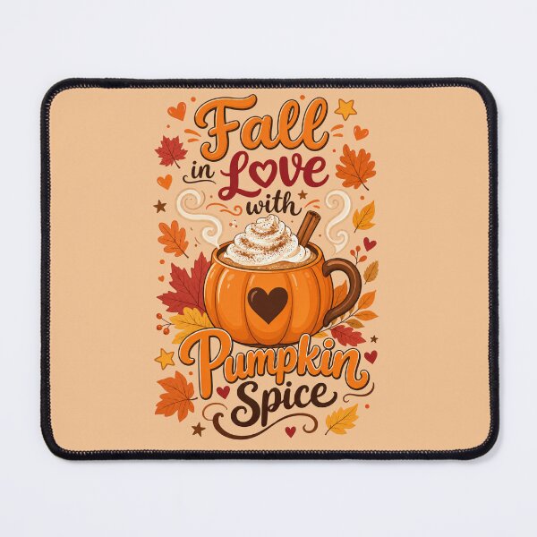 Item preview, Fall in Love with Pumpkin Spice designed and sold by Pixel-Lair.