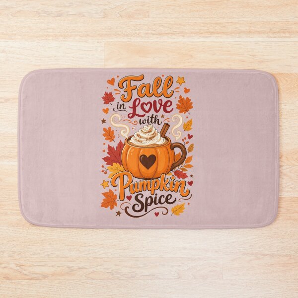Item preview, Fall in Love with Pumpkin Spice designed and sold by Pixel-Lair.