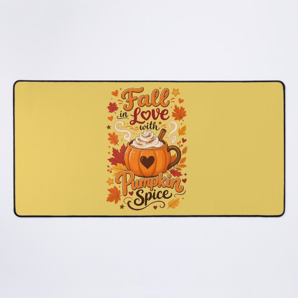 Item preview, Fall in Love with Pumpkin Spice designed and sold by Pixel-Lair.