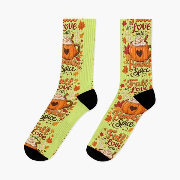 Item preview, Fall in Love with Pumpkin Spice designed and sold by Pixel-Lair.