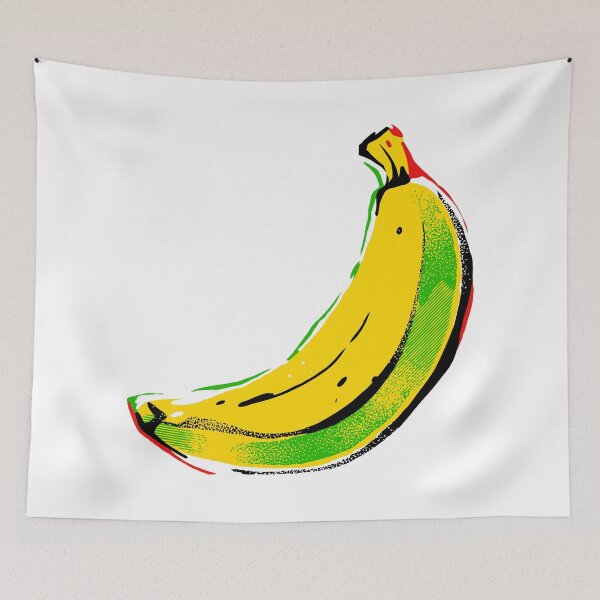 Item preview, Bright Pop Art Banana Graphic designed and sold by Vision Crafted.