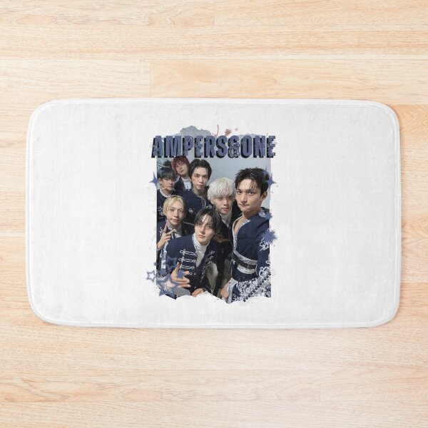 Item preview, AMPERS&ONEe Global KPOP Boy Group Black and White Collage Digital Art Portrait designed and sold by AJUNICE STUDIO.