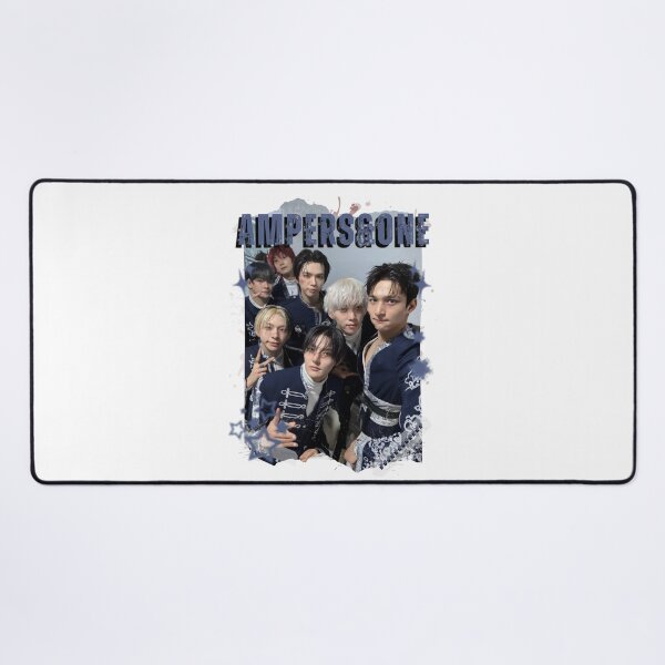 Item preview, AMPERS&ONEe Global KPOP Boy Group Black and White Collage Digital Art Portrait designed and sold by AJUNICE STUDIO.