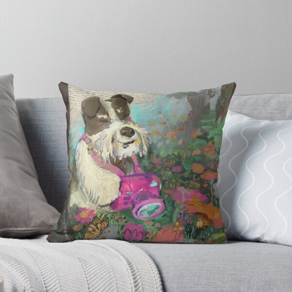 Item preview, With maturity, this dog stopped trampling on flowers and started photographing them for posterity. designed and sold by guilhernunes.