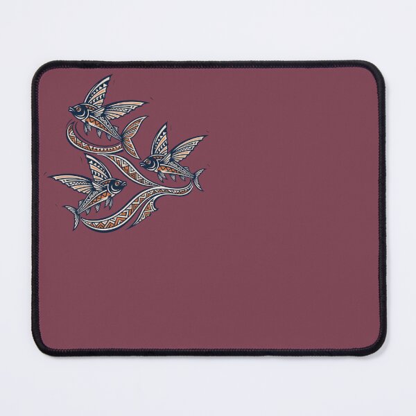Item preview, Maori Flying Fish School – Tribal Ocean Trio designed and sold by SilentPowerArt.