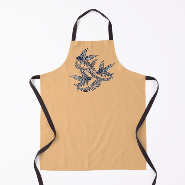 Item preview, Maori Flying Fish School – Tribal Ocean Trio designed and sold by SilentPowerArt.