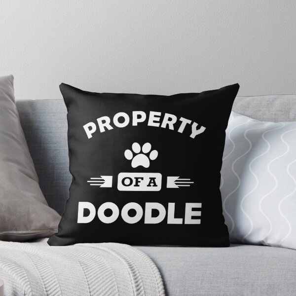 Item preview, Property Of A Doodle Paw Print Dog Owner designed and sold by GiaoCalonas.