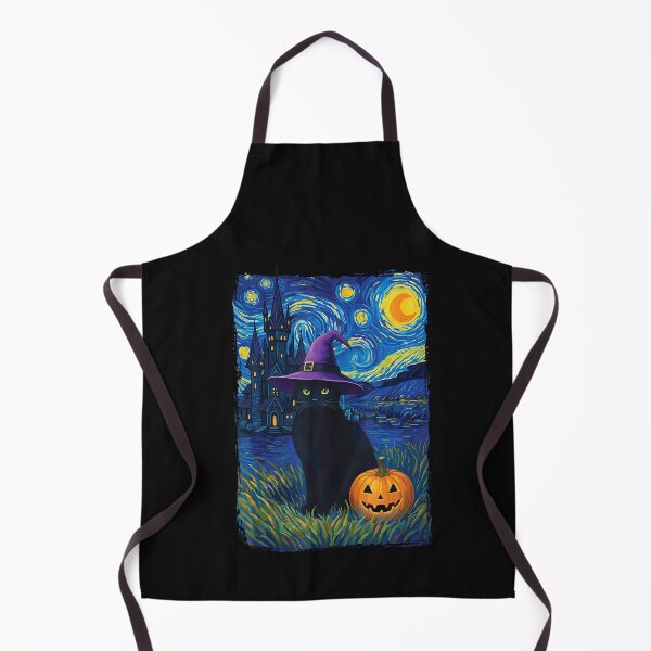 Item preview, Cat Starry Night Halloween designed and sold by ChaosColorCo.
