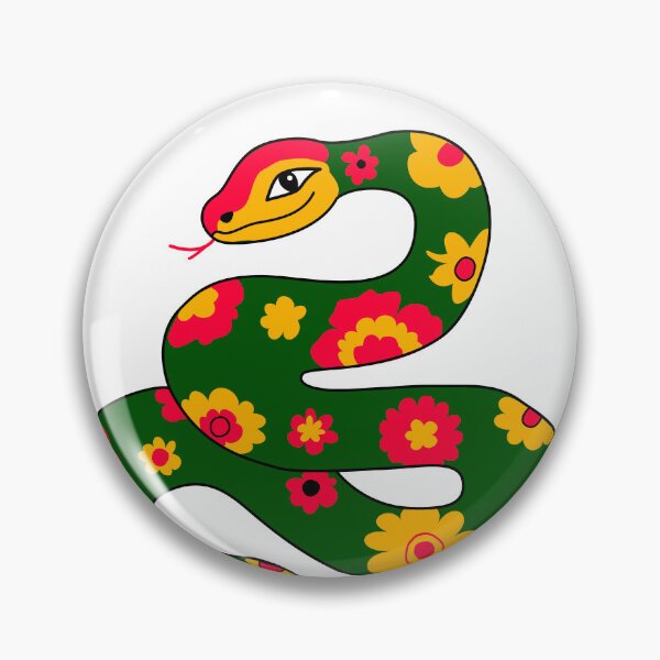 Item preview, Superb colorful and flowery snake designed and sold by Dibbouk.