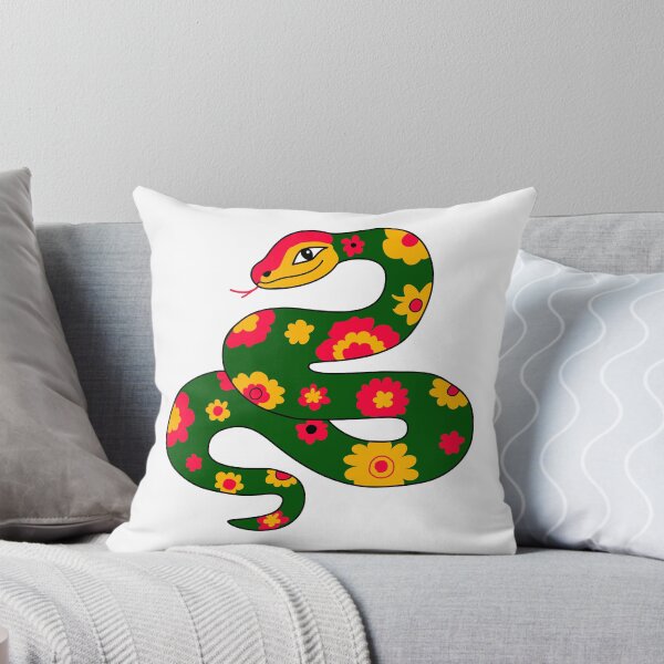 Item preview, Superb colorful and flowery snake designed and sold by Dibbouk.