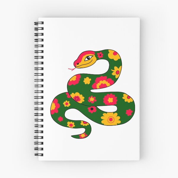 Item preview, Superb colorful and flowery snake designed and sold by Dibbouk.