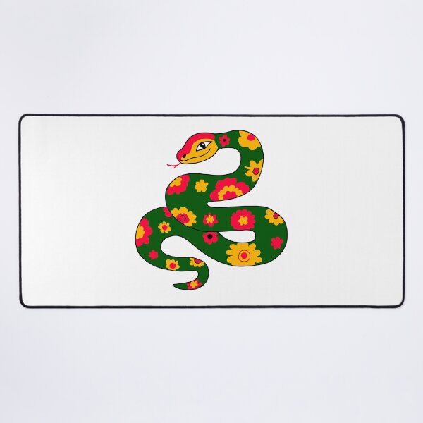 Item preview, Superb colorful and flowery snake designed and sold by Dibbouk.