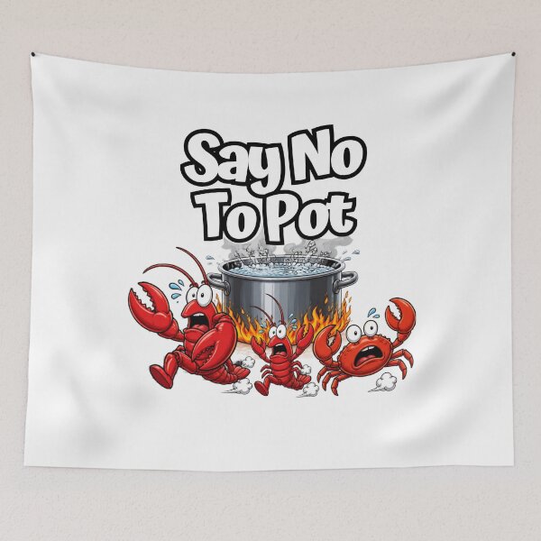 Item preview, Say No To Pot designed and sold by Reverielook.