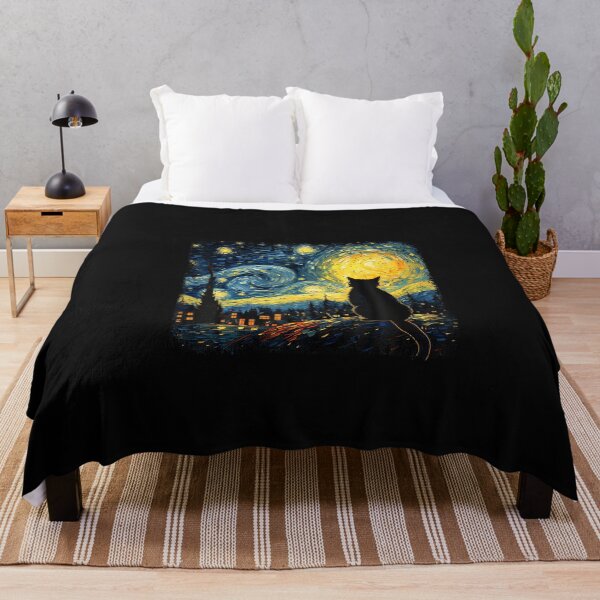 Item preview, Cat Starry Night Van Gogh Cat For Cat Lover Cat Mom Cat Dad designed and sold by ChaosColorCo.